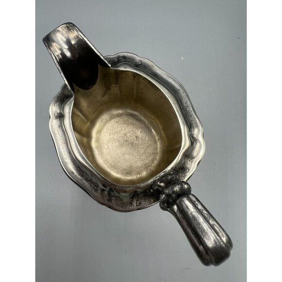 1920s Creamer Afternoon Tea Milk Jug Art Deco Stately EPNS Mulholland Bros #1648 - Picture 3 of 12